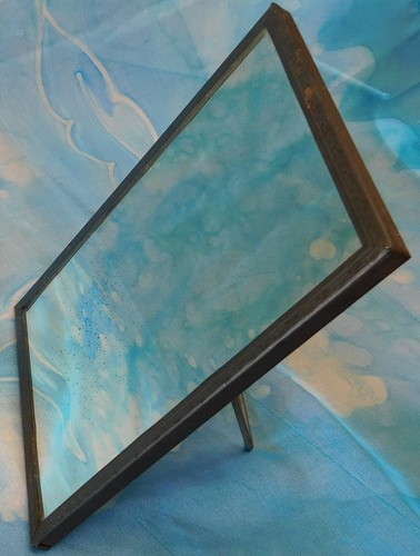 1930 antique stand mirror - antique, stand-up